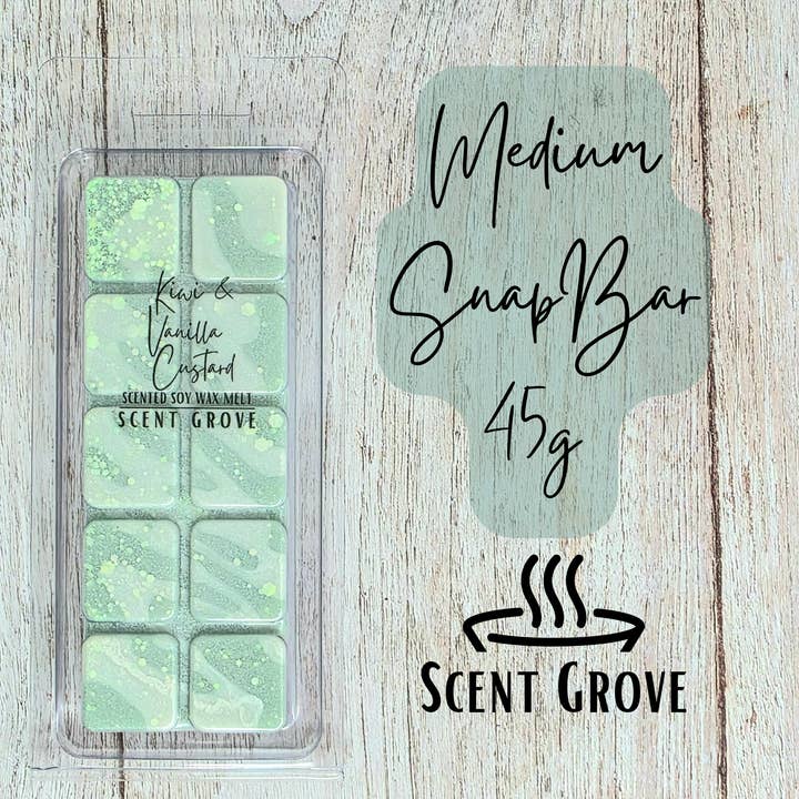 Scent Grove - Wholesale Wax melt - Kiwi & Vanilla Custard soy wax melt1