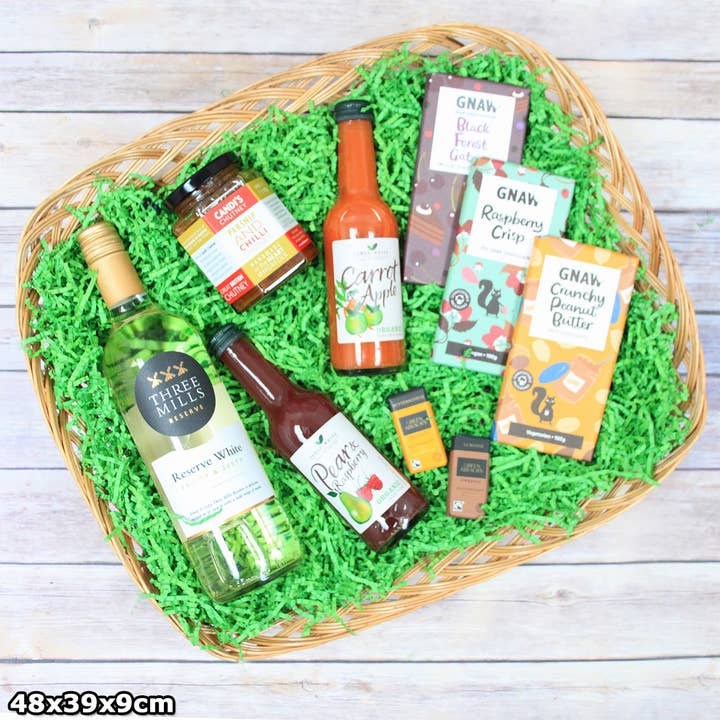 Candi Gifts – wholesale Basket – 10 x Lightweight Packing Trays, Wicker Gift Hamper Baskets14