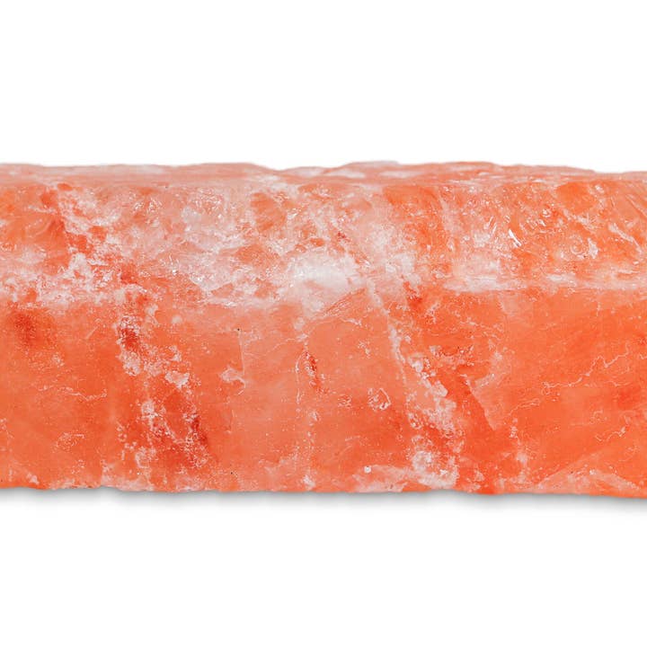 Himalayan Salt Tile 8" x 4" x 2" - One Side Rough for wholesale by Himalayan Secrets