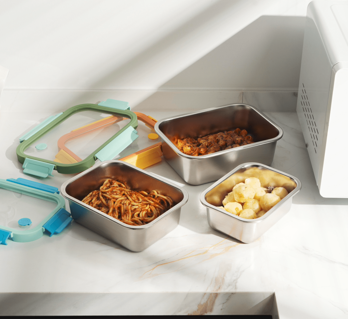 Genicook Product LLC - Wholesale Food Storage Container - The Stainless Steel Container Set9