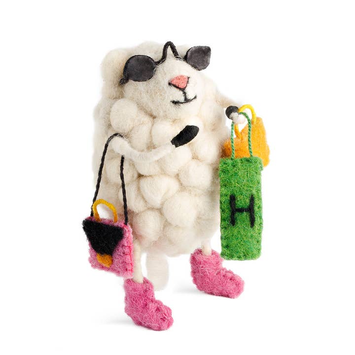 Sew Heart Felt - Wholesale Decorative Tabletop Object - NEW Shop Til You Drop Sheep
