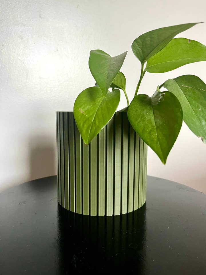 Nordic Plant Pot in Colour | Mid-Century | Scandinavian Insp for wholesale by Prairie City Printing Co.