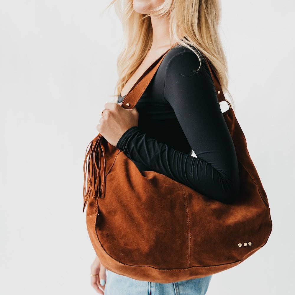 Pretty Simple - Venta al por mayor Bolso con correa - Mujer - Bolso de Hombro Hazel Hobo con Borla0