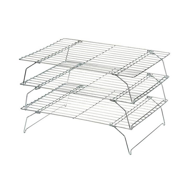 Dexam - Wholesale Cooling Rack - Cooling Rack Stackable Rectangular Set/3 34x25cm0