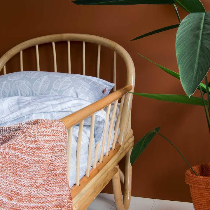 Tuck-Inn® dekbedovertrek 100x135 (baby) Beleaf Warm Grey voor wholesale door Witlof for kids