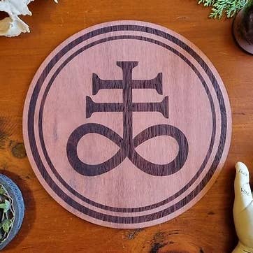 Telha de altar da cruz do leviat por atacado de Yiska Designs