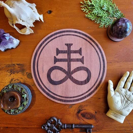 Yiska Designs - Wholesale Meditation Supplies - Leviathan Cross Altar Tile