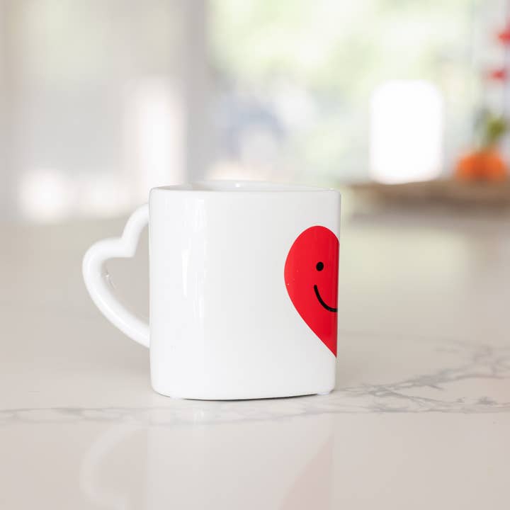 Flora Bunda Inc – wholesale Kaffekoppar – 18 oz hjärtformad keramisk mugg med ”Jag älskar dig” Text