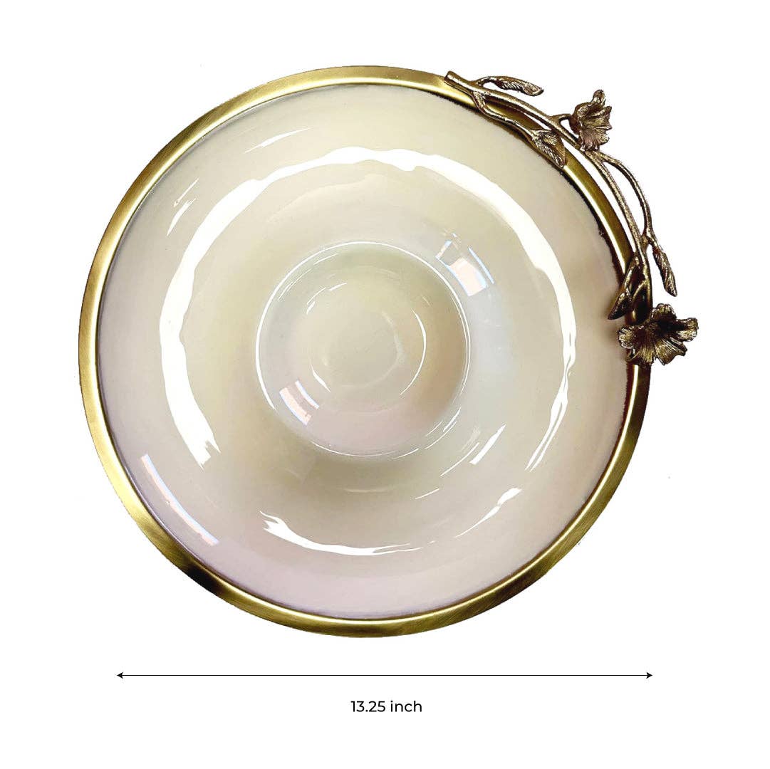 Chip and Dip Snack Platter for wholesale on Faire7