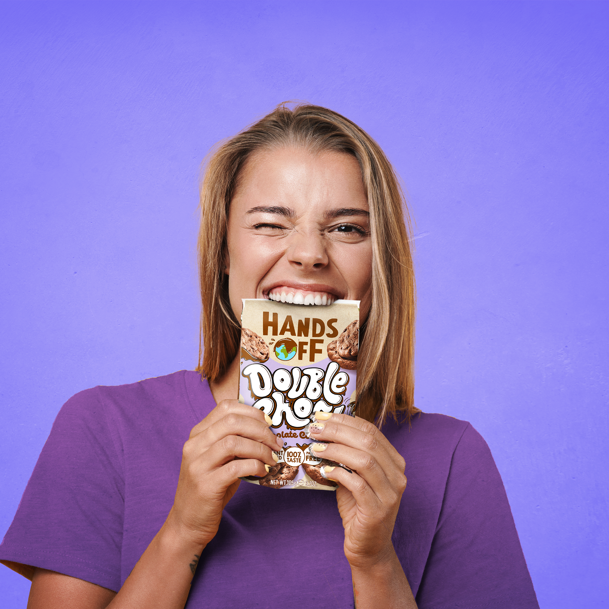 Hands Off - Wholesale Cookie - Double Choc Plant-Based Cookies2