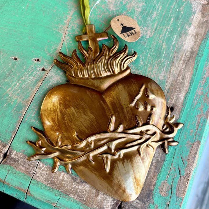 Love and Honor Jesus LLC - Wholesale Ornament Set - Hearts Of The Holy Family Ornament Set2