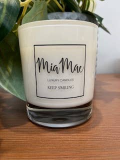 "Keep Smiling" Candle for wholesale by MiaMae Luxury Candles