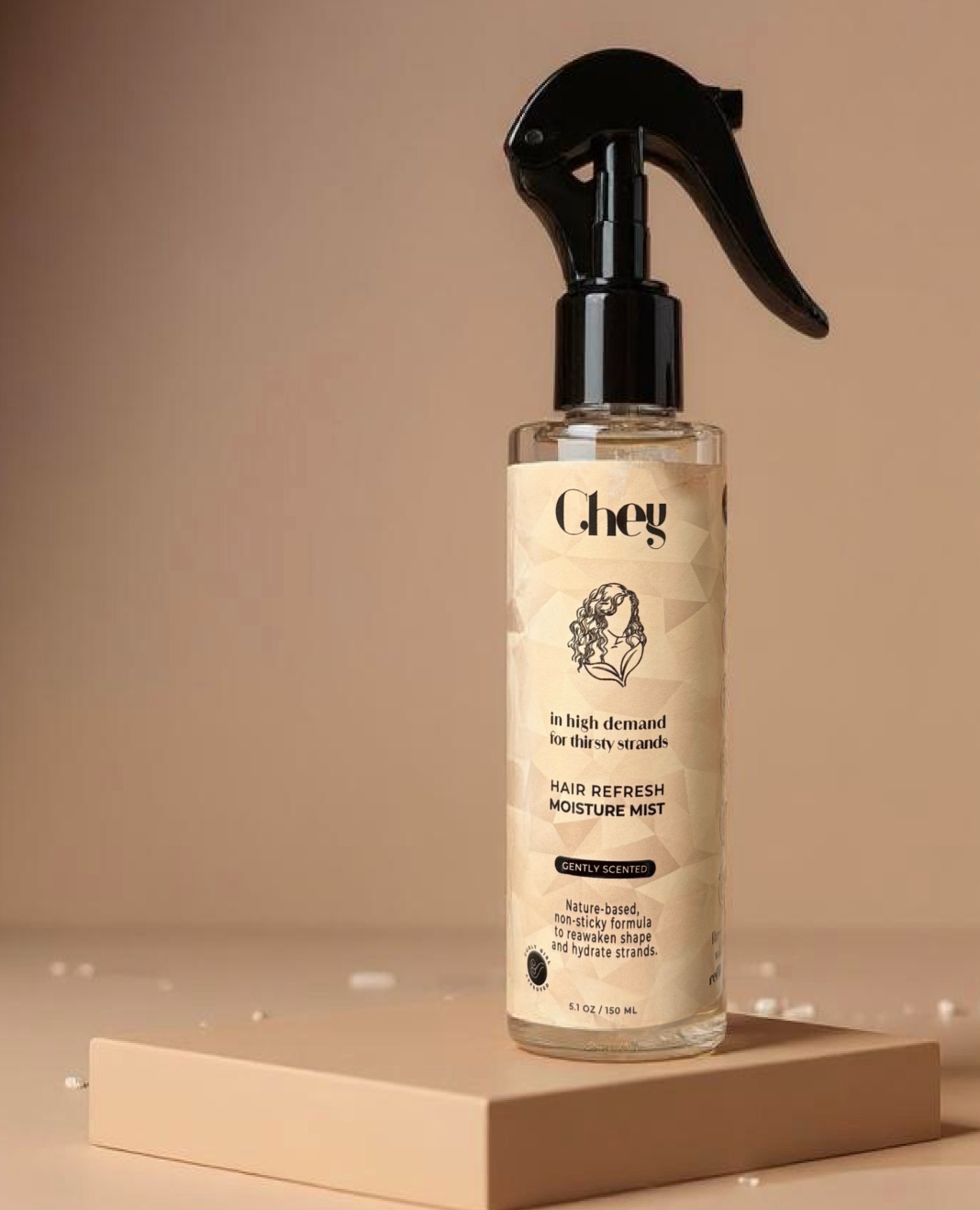 Chey Haircare - Vente Laque - Brume Hydratante Rafraîchissante pour Cheveux1