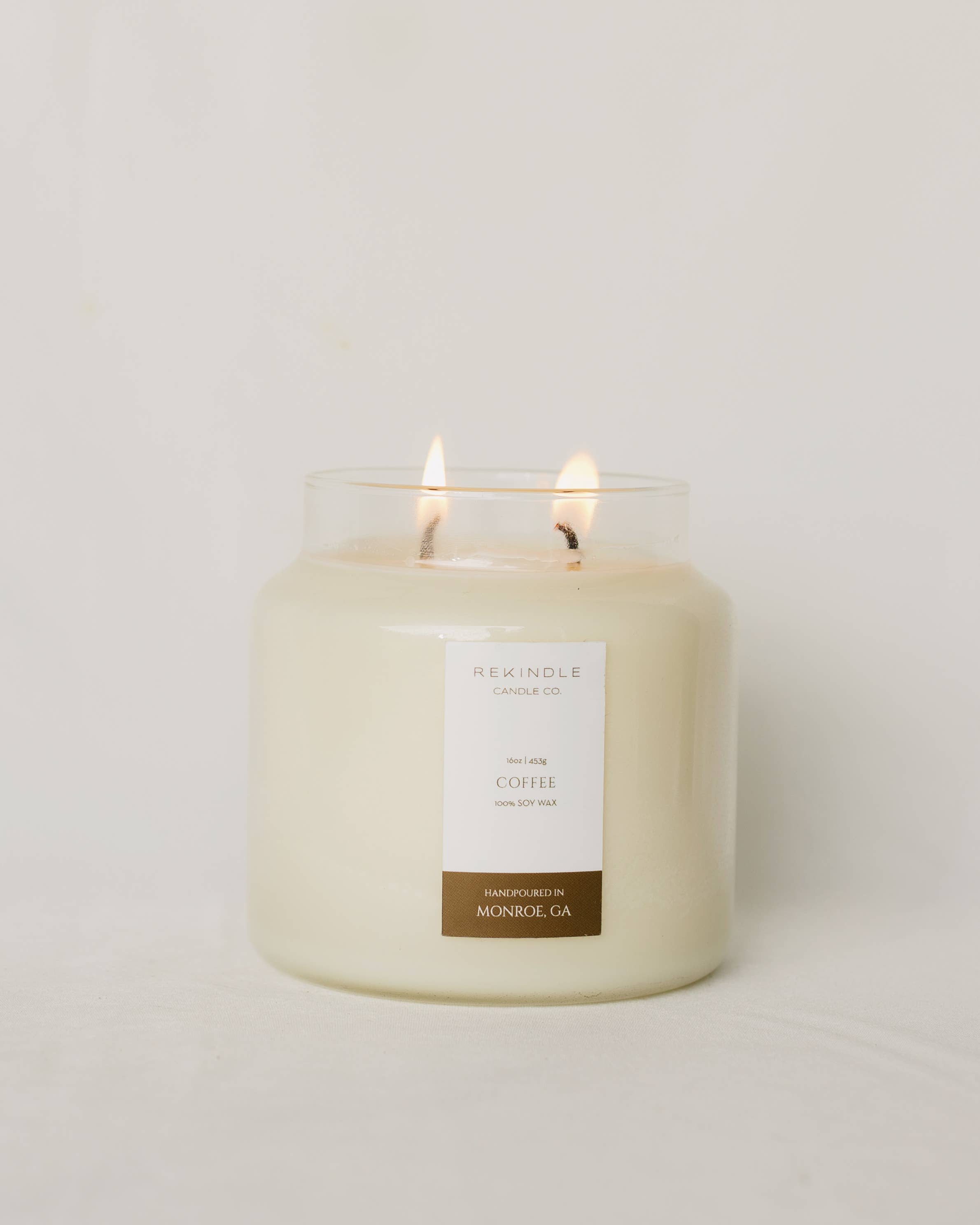 Rekindle Candle Co – wholesale Burkljus – Kaffeljus av sojavax med bomullsveke (Utgått)4