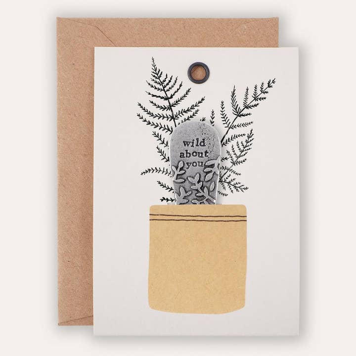 'Wild About You' Plant Marker for wholesale by Kutuu