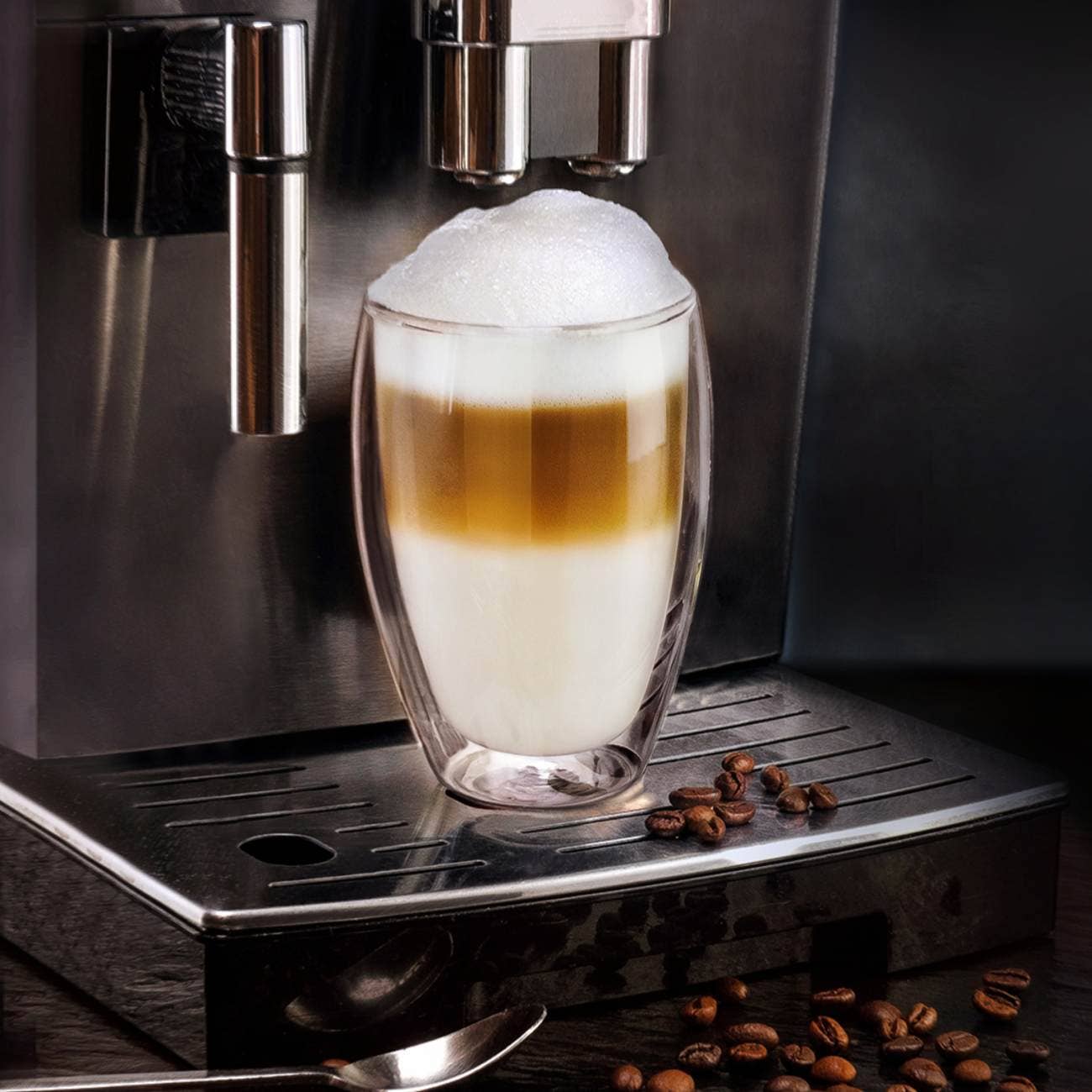 Creano - Wholesale Drinkglas/beker - Dubbelwandige thermoglazen DG-SH 250 ml, set van 24