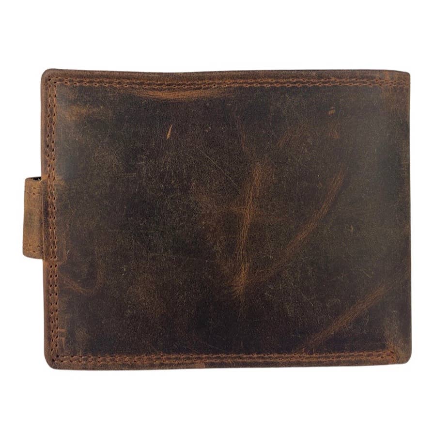 Arrigo - Wholesale Wallet - Men's - Billfold Men Wallet - Buffalo Leather - RFID7