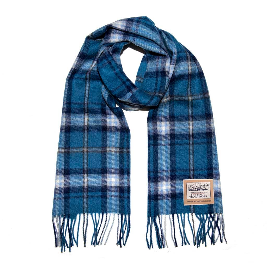 Eurostick - Wholesale Scarf - Unisex - Pure Wool Tartan Check Scarf96