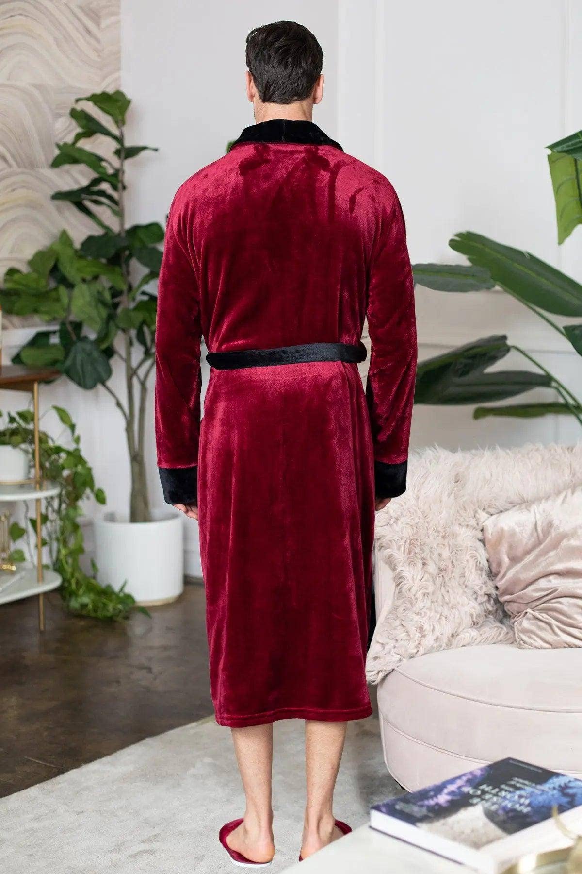 Lotus Linen - Wholesale Robe - Men's - Cozy Mens Plush Robes – Built for Comfort, Designed to Last20