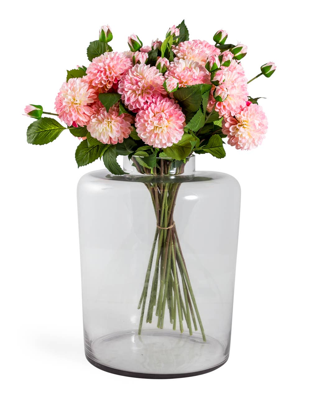 McGowan & Rutherford Ltd - Wholesale Kunstbloemen - Enkele roze dahlia steel0