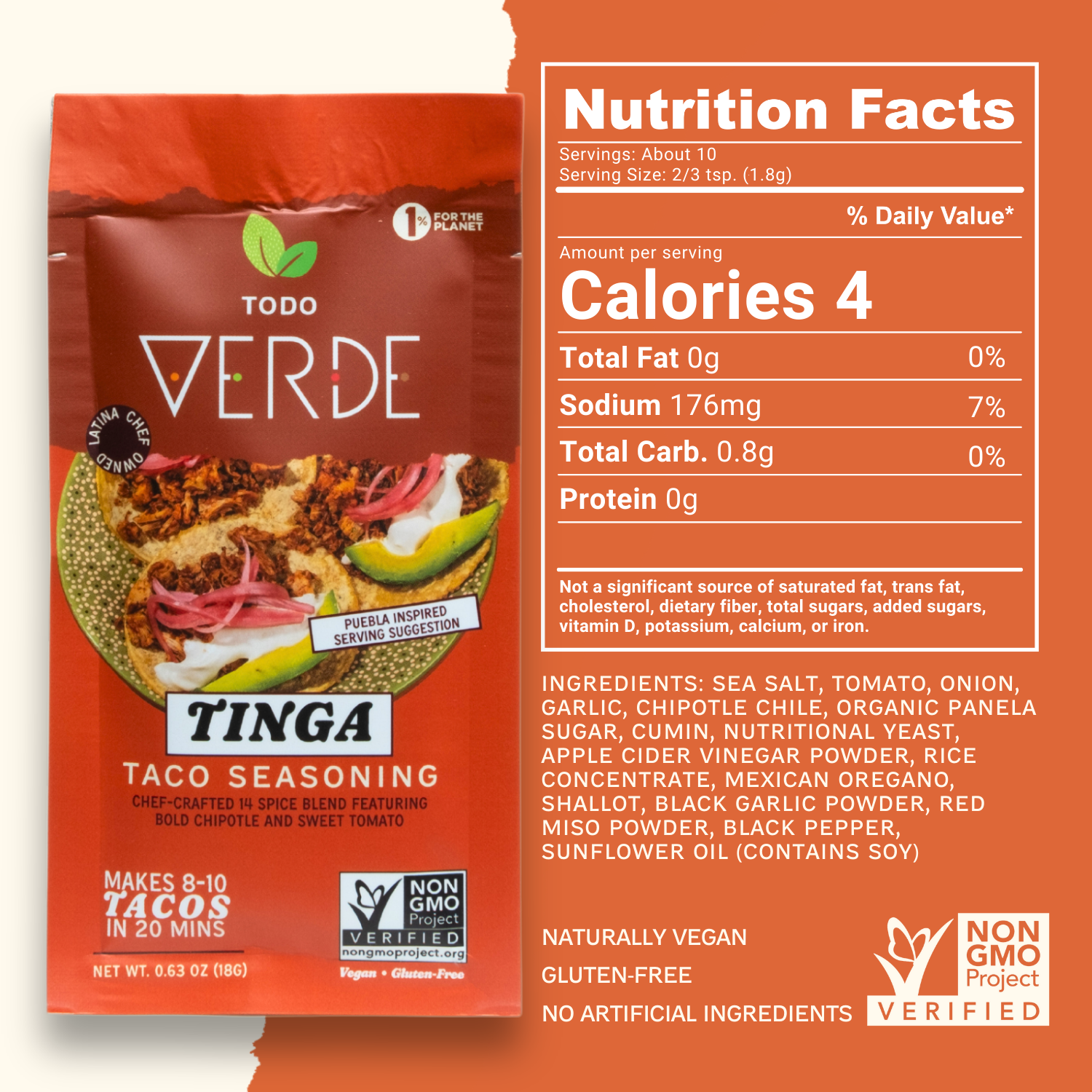 Todo Verde – Großhandel Gewürzmischungen – Tinga Würzige Taco-Gewürzmischung – 12er Pack2