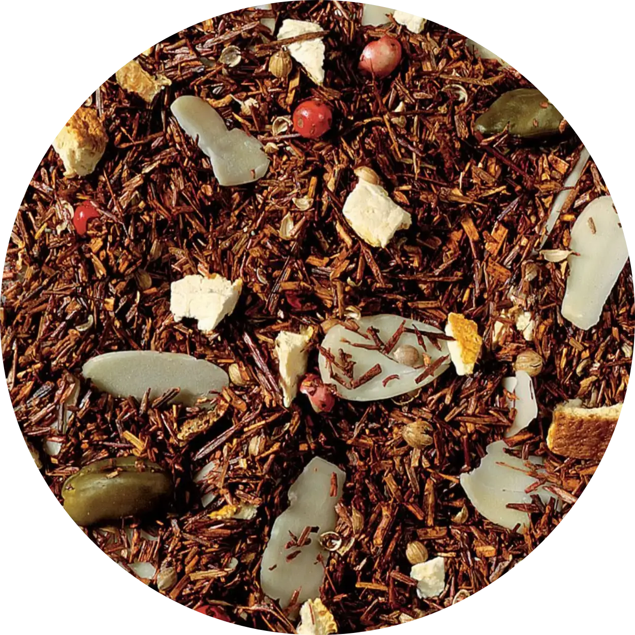 Papo'thé – Engroshandel Løs te – Rooibos-blanding med peberkage og appelsin – 50 g0