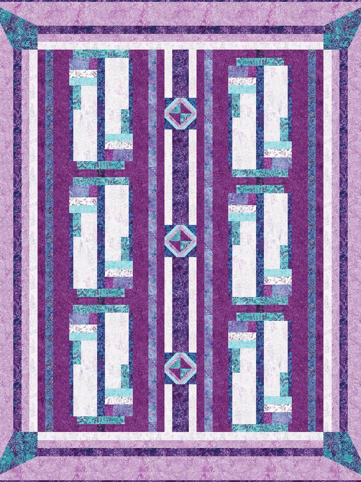 Vintage Classic Quilt Pattern for wholesale by The Whimsical Workshop