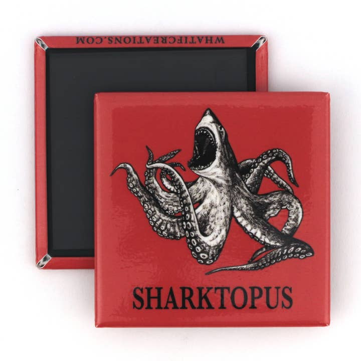 Whatif Creations - Wholesale Magnet - Sharktopus 2" Fridge Magnet0