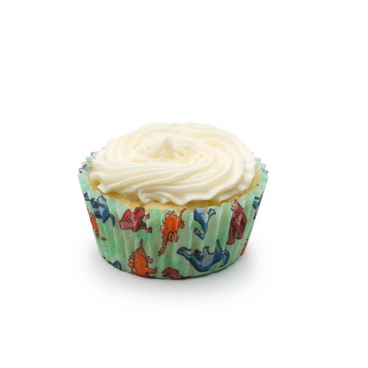 Fox Run Brands - Wholesale Cupcake/Muffin Liner - Fox Run Dinosaur Cupcake Liners, Set of 50, 3"5