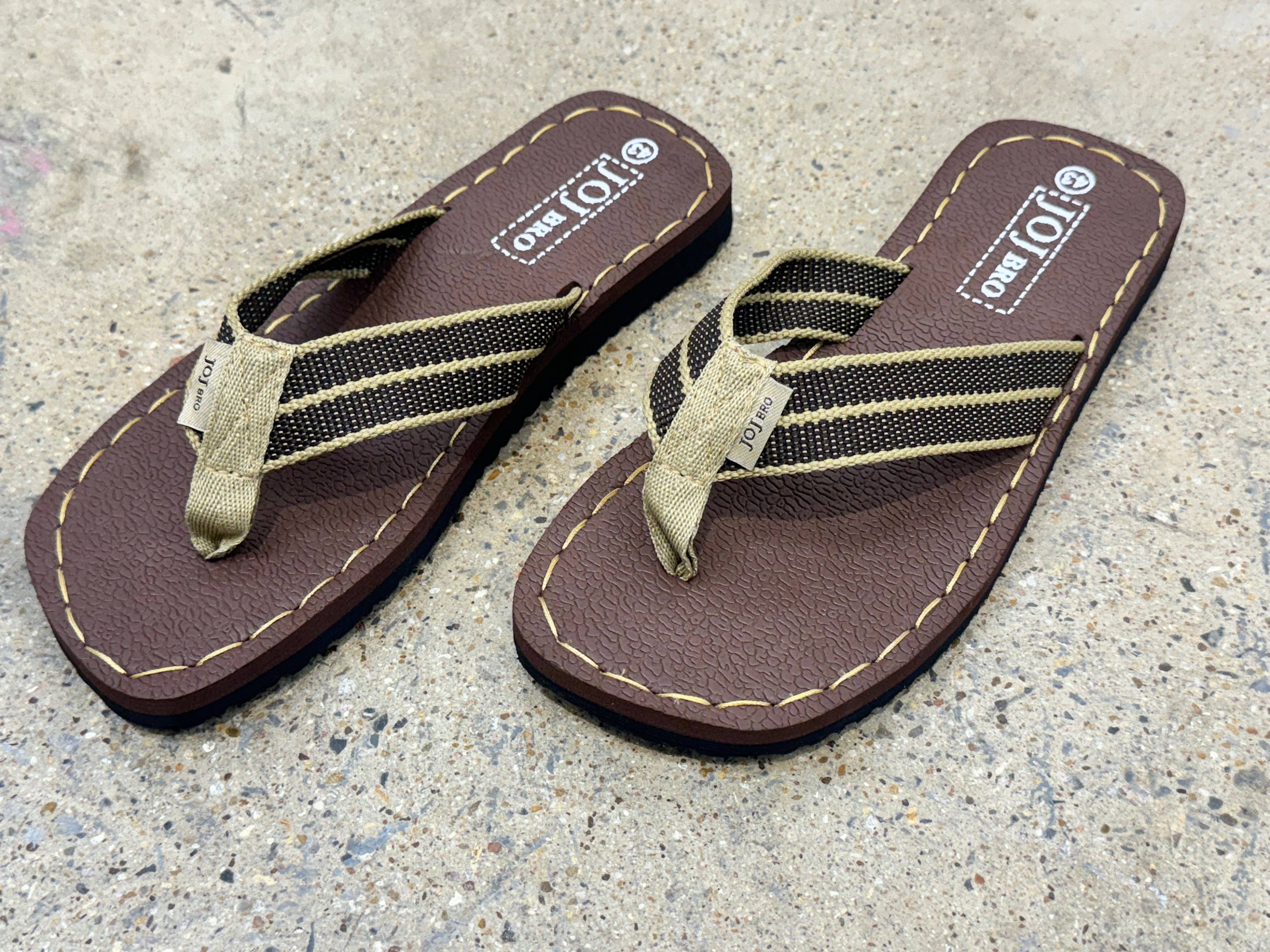 JOJ MAKLY Wholesale - Wholesale Flip Flops - Men's - j201 Makly Striped Thong Sandal Flip Flop13