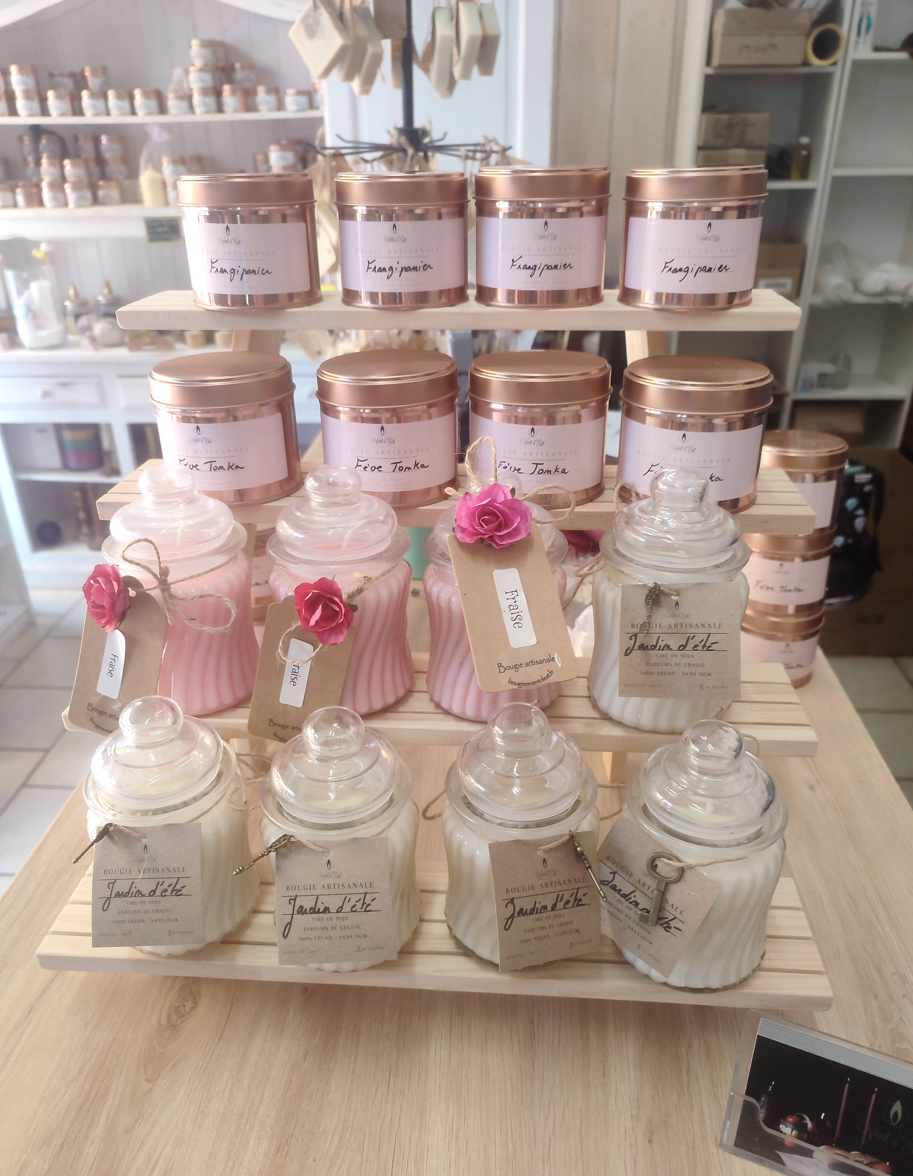 Bougies Vent d'Est - Wholesale Travel Candles - 40 Fragrance Candles1