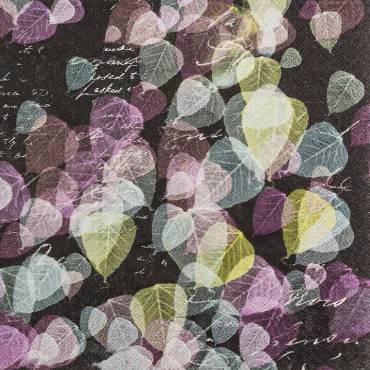 Home Fashion - Carl Dietrich GmbH - Wholesale Disposable Napkin - Trendy Leaves lunch napkins