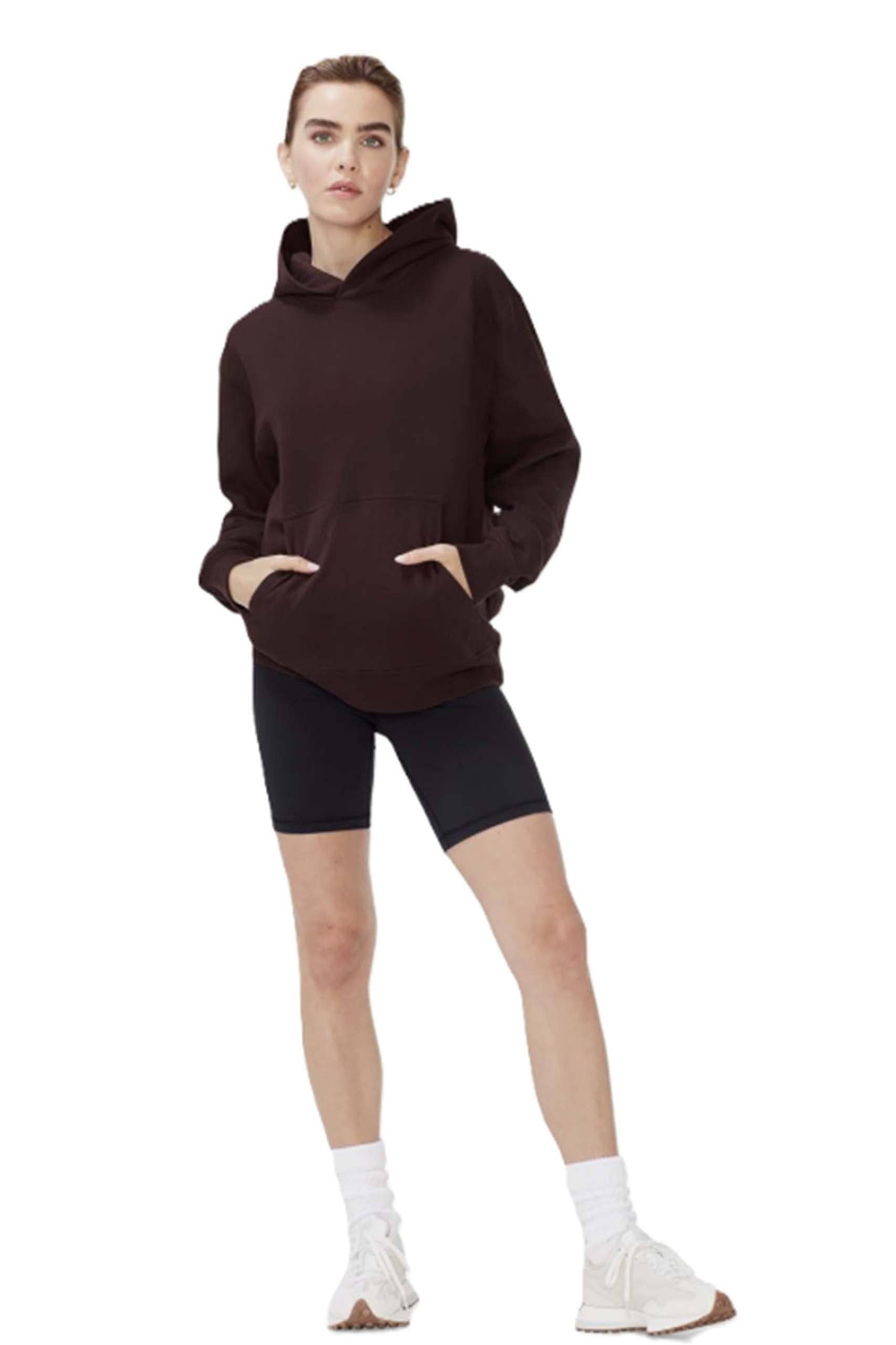 Good Stuff Apparel - Wholesale Hoodie - Women's - Women's Long Sleeve Fleece Perfect Pullover Hoodie1