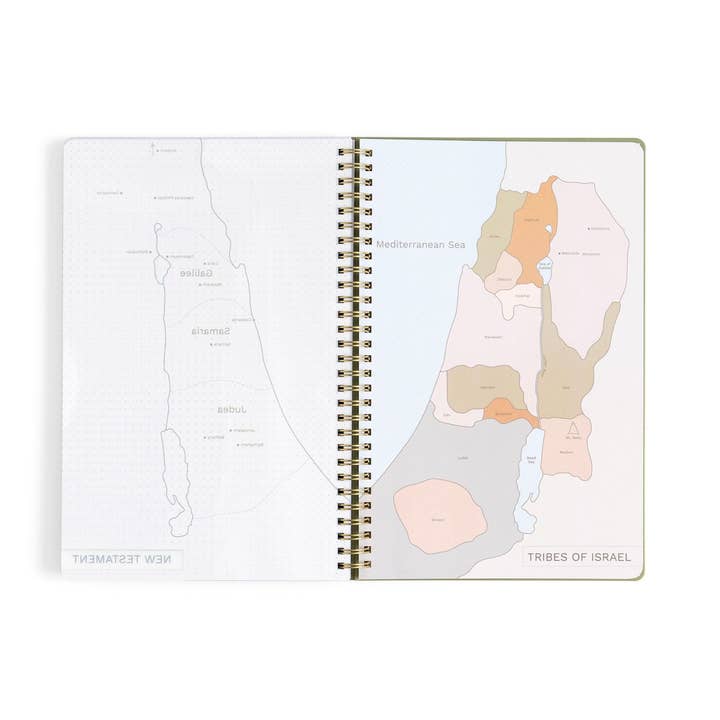 Church Notes Co. - Wholesale Notebook - Olive Church Notes Bible Reference Notebook10