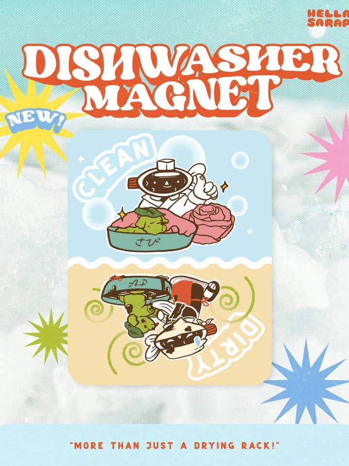 Geschirrspüler Magnet für den Großhandel von Hella Sarap