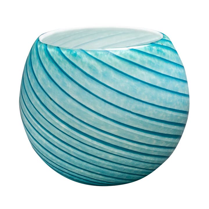 Succulent Orbs Hand Blown Art Glass Planter for wholesale by ApricotMint