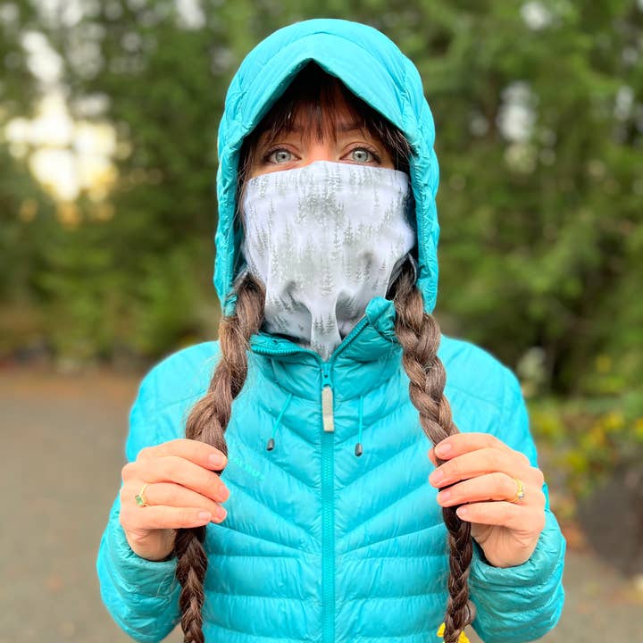 Rapunzel Neck Gaiter (varkensstaartpoorten waarvoor patent is aangevraagd voor mensen met lang haar!) - GROOTHANDEL voor wholesale door Kula Cloth®