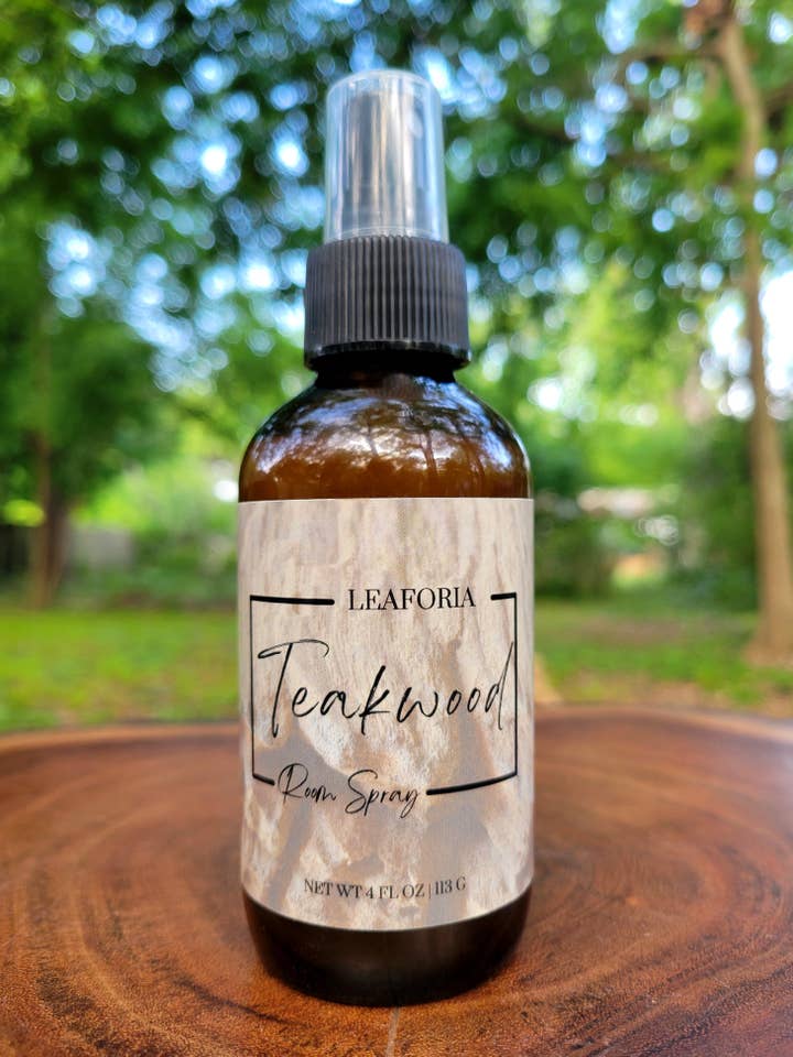 'Teakwood' Room Spray for wholesale by Leaforia