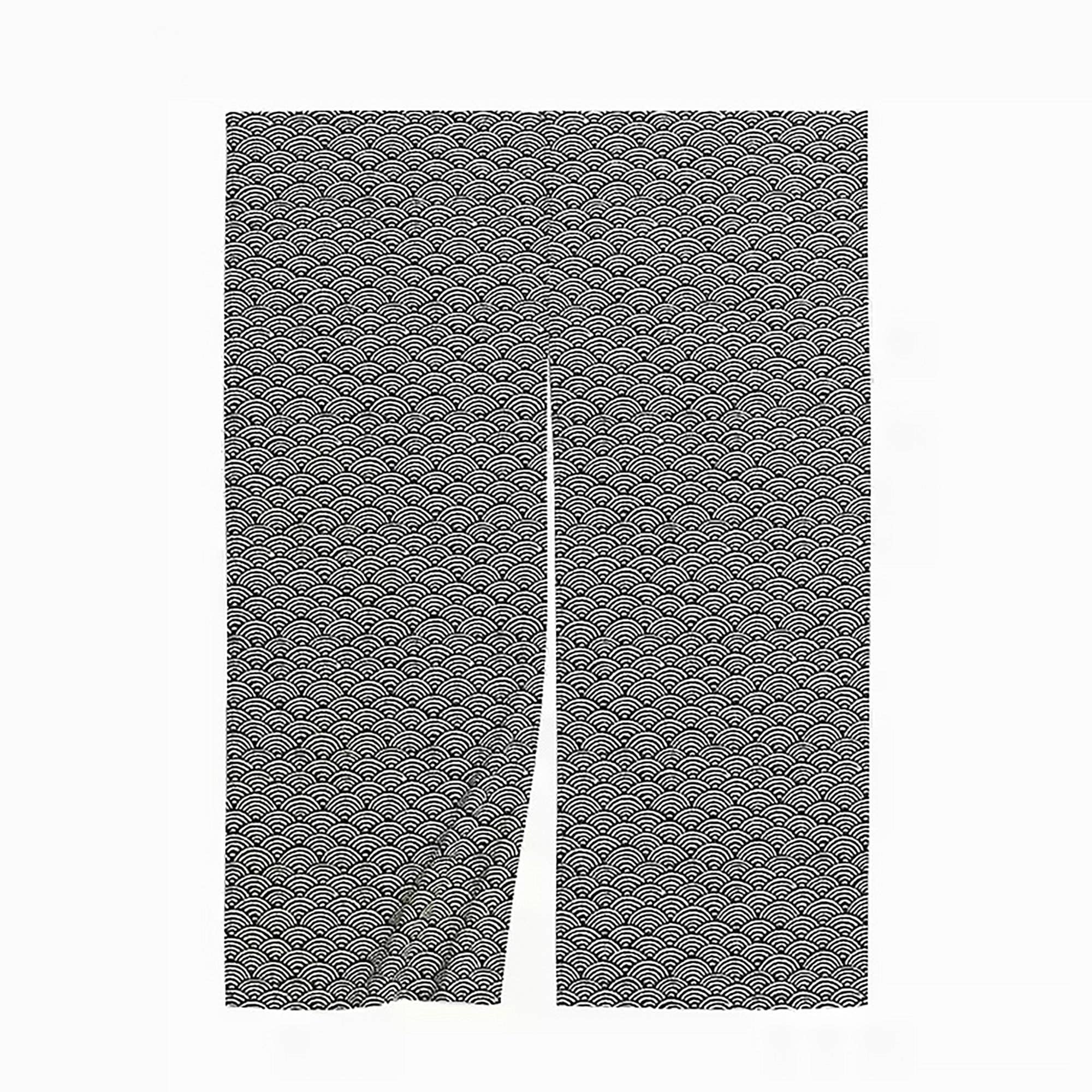 MinoCraft - Wholesale Curtain - Japanese cotton noren with semi-transparent two-panel design4