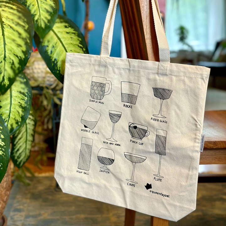 Queen Fayzel - Wholesale Tote Bag - Unisex - Drinkware Organic Canvas Tote Bag3