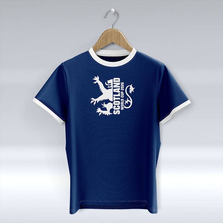Scotland World Cup 2026 - Blue T-Shirt for wholesale by Pureminted