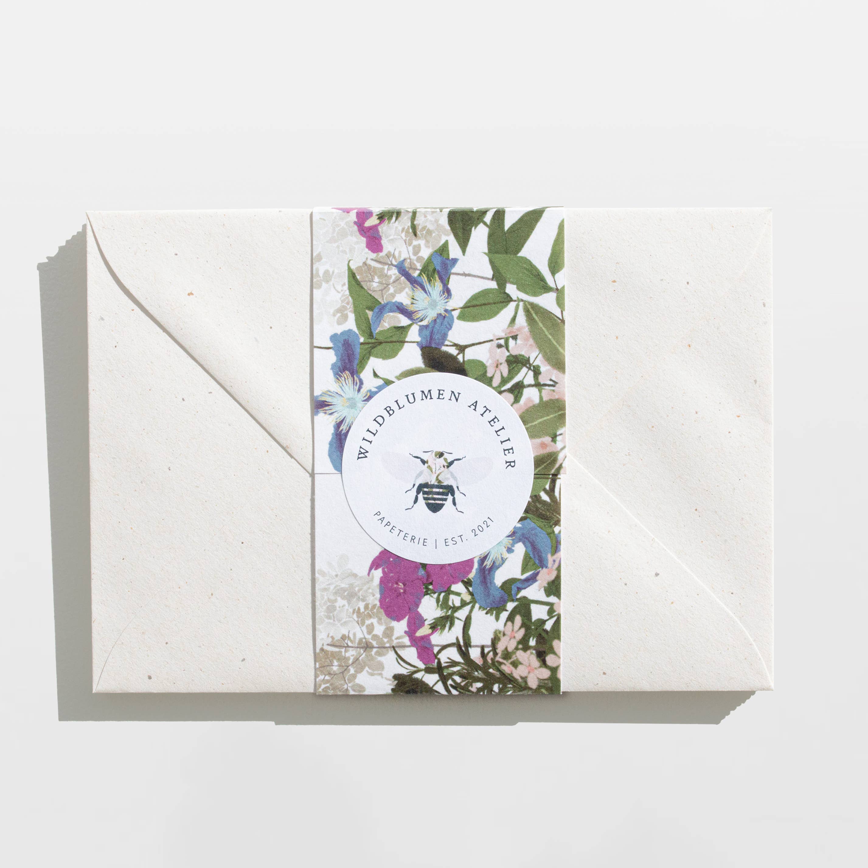 Wildblumen Atelier - Wholesale Envelopes - Envelopes 10-piece set made of Italian paper cream dotted4