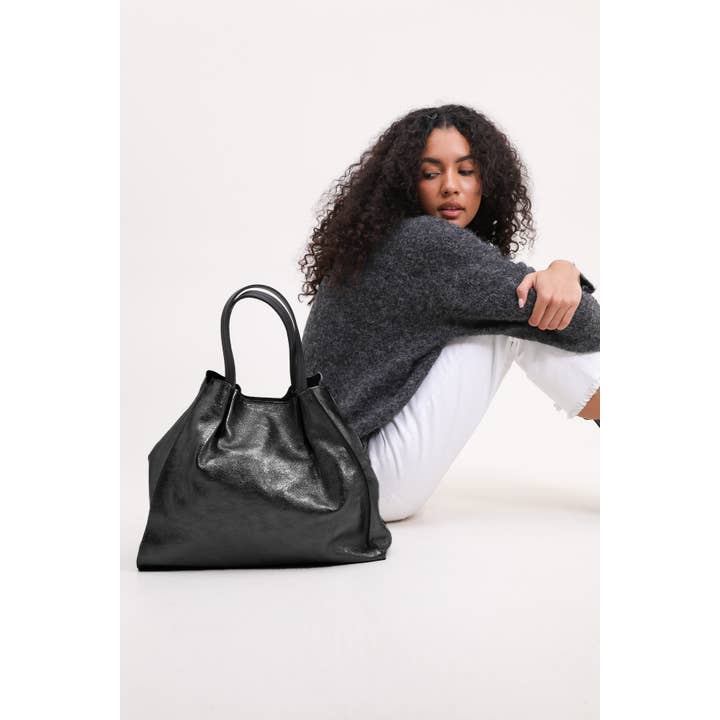 Cherry Paris - Wholesale Top Handle Bag - Women's - ETHEL METAL Bag- 3965B19