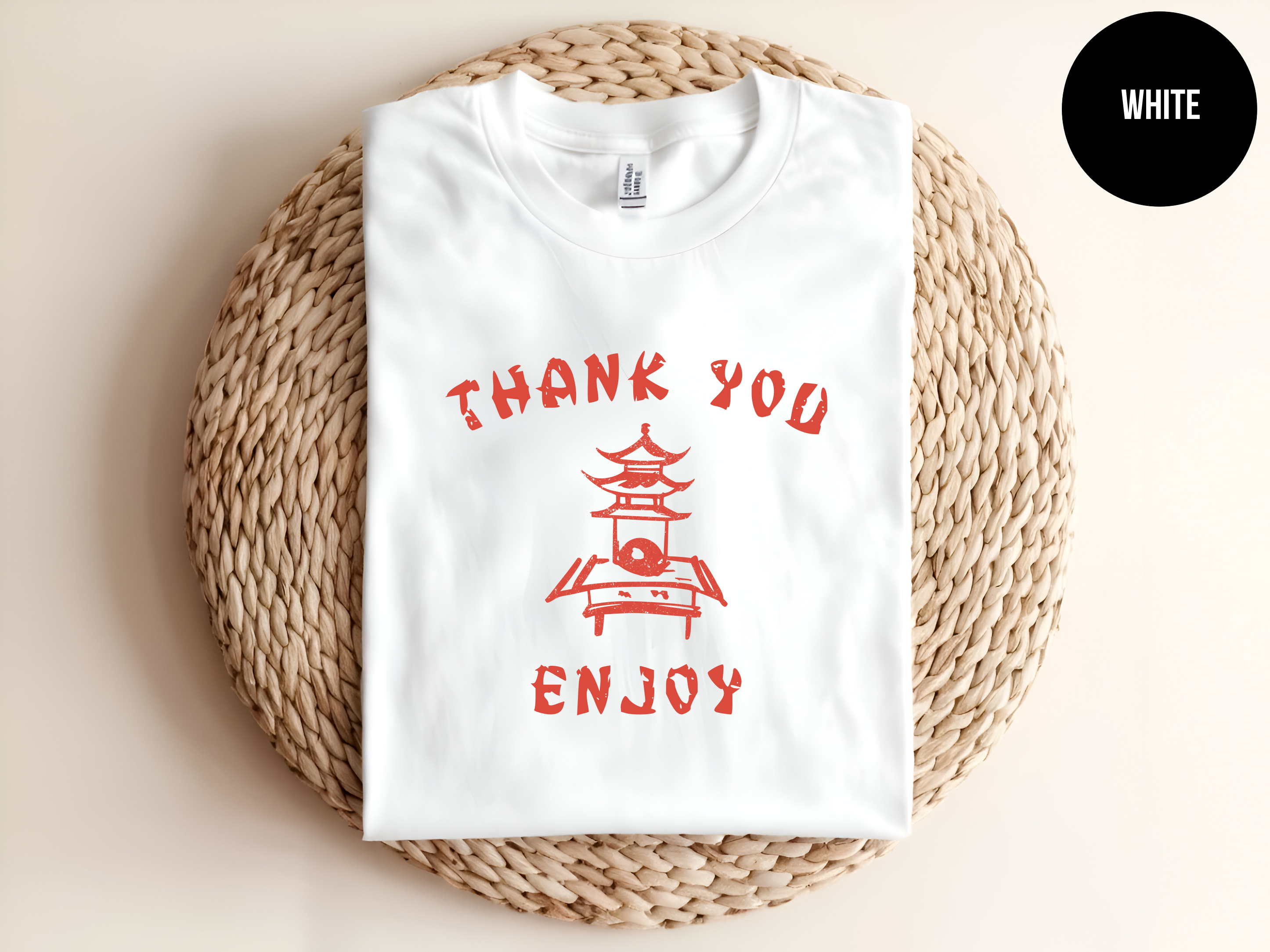 The Shirt Republic - Wholesale T-Shirt (Graphic) - Unisex - Thank You, Enjoy0