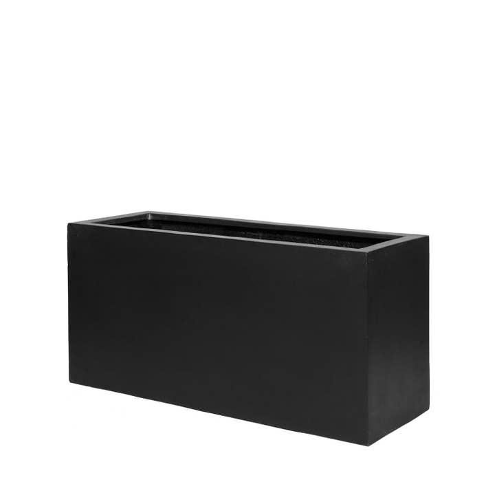 Jort M - Noir - L39,37 po x l15,75 po x H19,69 po pour la vente par Pottery Pots