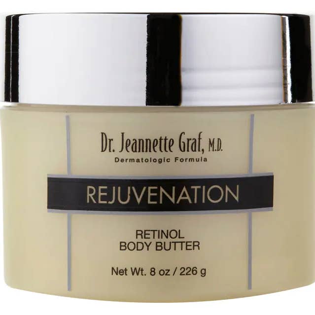 Beurre corporel Rejuvenation au rétinol 8 oz pour la vente par Dr. Graf Skin Care
