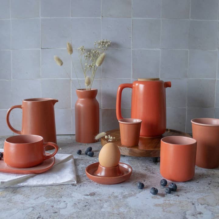 Ogo living - Wholesale Serve Bowl - Outo Paprika Stoneware Egg Cup3