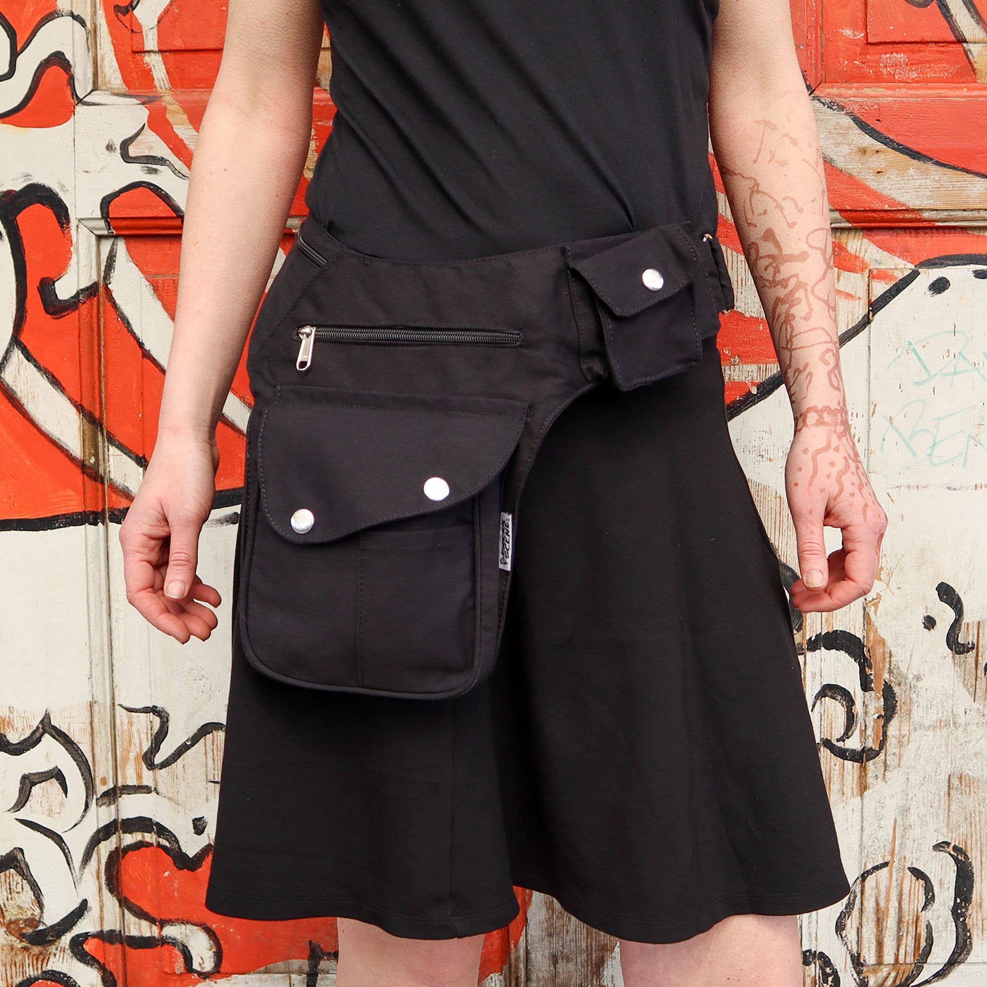 Tribal Trade GmbH – wholesale Belt bag – Women’s – Premium bum bag Buddy black bum bag waist bag5