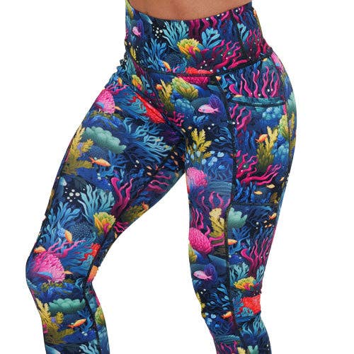 Leggings Coral Reef pour la vente par Constantly Varied Gear