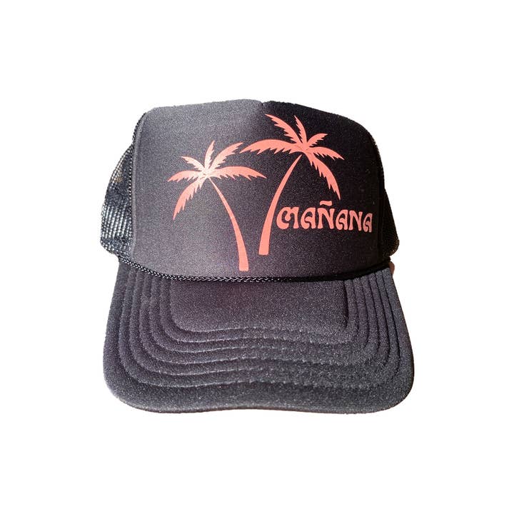 Manana Trucker Mössa Svart för wholesale av Buffalo Road Hats